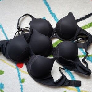 SOLD 3 Black Victoria's Secret Body Perfect